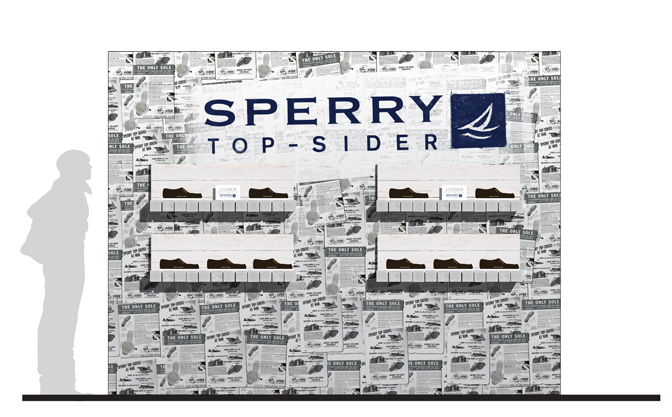 Sperry, Top-Sider, Fashion, Retail, Advertising, Environments, Retail, Illustration
